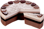 Cake Chocolate Heaven savon vanille fraise