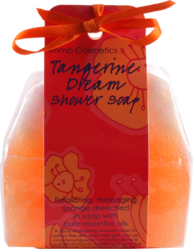 Savon ponge exfoliant Tangerine dream