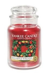 Jarre Red Apple Wreath Yankee Candle "Kandelak"
