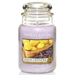 Jarre Citron lavande Yankee Candle